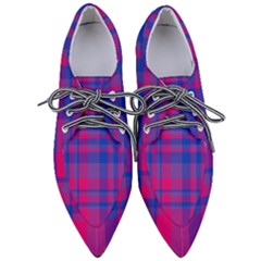 Bisexualplaid Women s Pointed Oxford Shoes by NanaLeonti