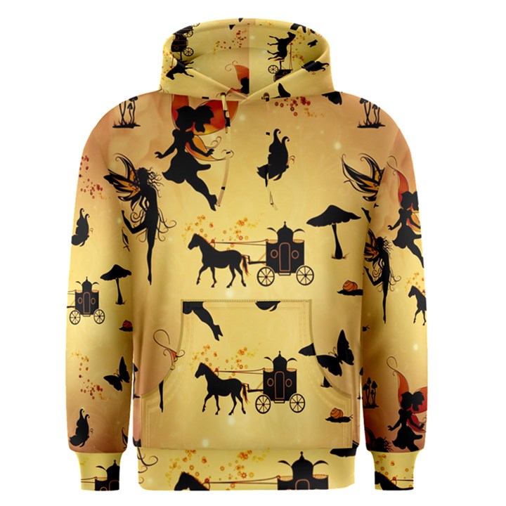 Cute Fairy Tal Pattern Men s Pullover Hoodie