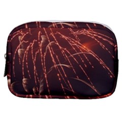 Fireworks Red Orange Yellow Make Up Pouch (small) by Bajindul