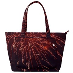 Fireworks Red Orange Yellow Back Pocket Shoulder Bag 