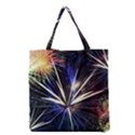 Fireworks Rocket Night Lights Grocery Tote Bag View2