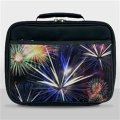 Fireworks Rocket Night Lights Lunch Bag