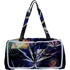 Fireworks Rocket Night Lights Multi Function Bag by HermanTelo