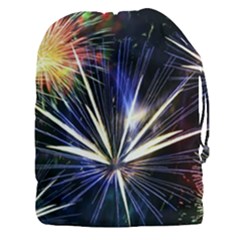 Fireworks Rocket Night Lights Drawstring Pouch (3xl)