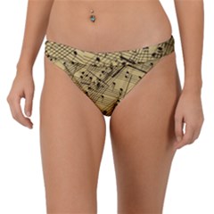 Music Nuts Sheet Band Bikini Bottom