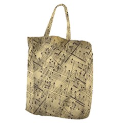 Music Nuts Sheet Giant Grocery Tote