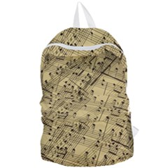 Music Nuts Sheet Foldable Lightweight Backpack