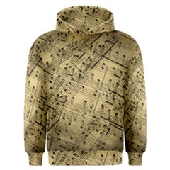 Music Nuts Sheet Men s Overhead Hoodie