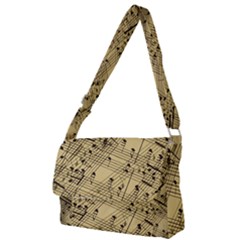 Music Nuts Sheet Full Print Messenger Bag