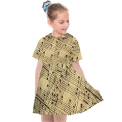 Music Nuts Sheet Kids  Sailor Dress