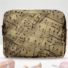 Music Nuts Sheet Make Up Pouch (large) by Mariart