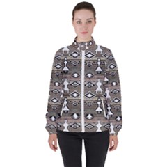 Nr 13 Women s High Neck Windbreaker by ArtworkByPatrick