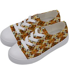 Nr 14 Kids  Low Top Canvas Sneakers by ArtworkByPatrick