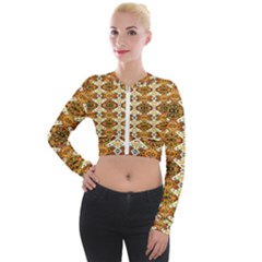 Nr 14 Long Sleeve Cropped Velvet Jacket by ArtworkByPatrick