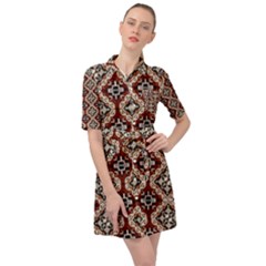 Nr 15 Belted Shirt Dress