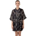 Nr 16 Half Sleeve Satin Kimono  View1