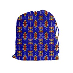 Nr 16 1 Drawstring Pouch (xl) by ArtworkByPatrick