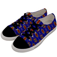 Nr 16 1 Men s Low Top Canvas Sneakers by ArtworkByPatrick