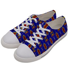 Nr 16 1 Women s Low Top Canvas Sneakers by ArtworkByPatrick