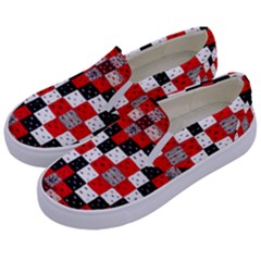 Nr 17 Kids  Canvas Slip Ons by ArtworkByPatrick