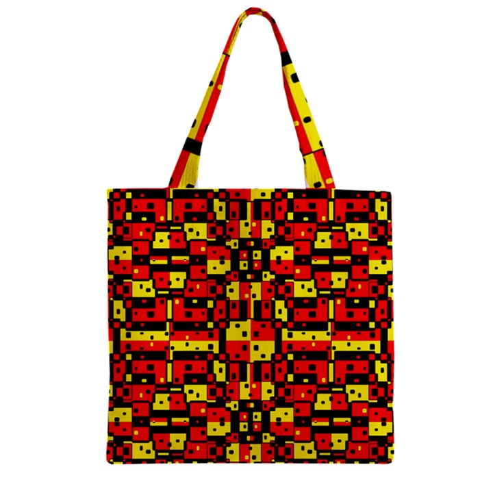 Rby 56 Zipper Grocery Tote Bag