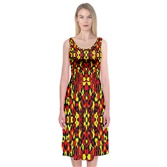 Rby 57 Midi Sleeveless Dress by ArtworkByPatrick