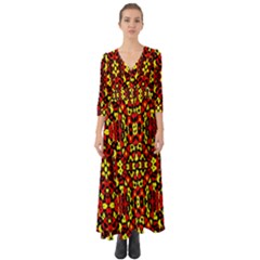 Rby 57 Button Up Boho Maxi Dress by ArtworkByPatrick