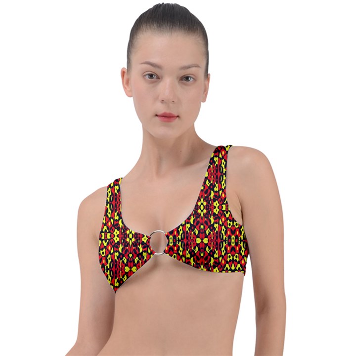 Rby 57 Ring Detail Bikini Top