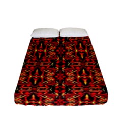 Rby 60 Fitted Sheet (full/ Double Size) by ArtworkByPatrick