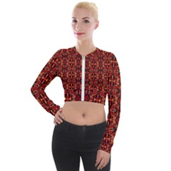 Rby 60 Long Sleeve Cropped Velvet Jacket by ArtworkByPatrick