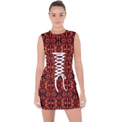 Rby 60 Lace Up Front Bodycon Dress