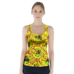 Cut Glass Beads Racer Back Sports Top by essentialimage