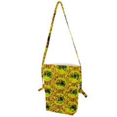 Cut Glass Beads Folding Shoulder Bag by essentialimage