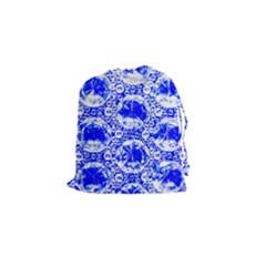 Cut Glass Beads Drawstring Pouch (small) by essentialimage