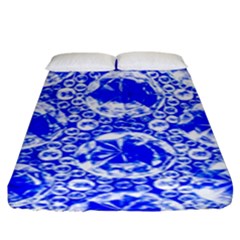 Cut Glass Beads Fitted Sheet (king Size) by essentialimage