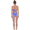 Cut Glass Beads Tie Back One Piece Swimsuit View2