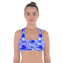 Cut Glass Beads Cross Back Sports Bra by essentialimage