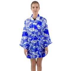 Cut Glass Beads Long Sleeve Satin Kimono by essentialimage