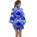 Cut Glass Beads Long Sleeve Satin Kimono View2