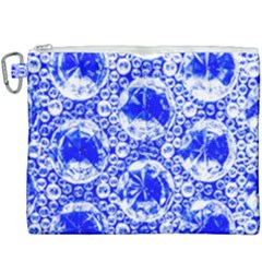 Cut Glass Beads Canvas Cosmetic Bag (xxxl) by essentialimage