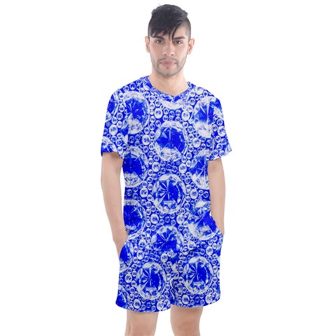 Cut Glass Beads Men s Mesh Tee And Shorts Set by essentialimage