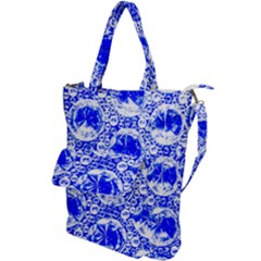 Cut Glass Beads Shoulder Tote Bag by essentialimage