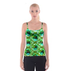 Cut Glass Beads Spaghetti Strap Top by essentialimage