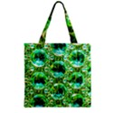 Cut Glass Beads Zipper Grocery Tote Bag View1