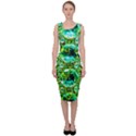 Cut Glass Beads Sleeveless Pencil Dress View1