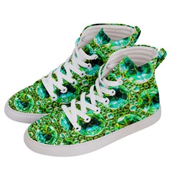 Cut Glass Beads Men s Hi-top Skate Sneakers by essentialimage