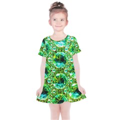 Cut Glass Beads Kids  Simple Cotton Dress by essentialimage