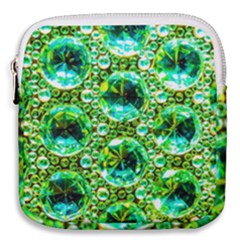 Cut Glass Beads Mini Square Pouch by essentialimage