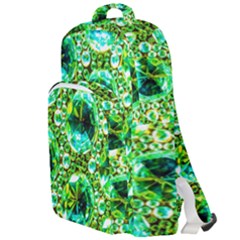 Cut Glass Beads Double Compartment Backpack by essentialimage