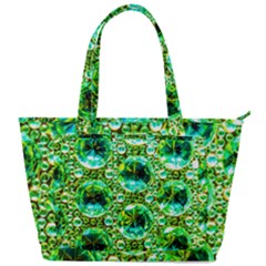 Cut Glass Beads Back Pocket Shoulder Bag 